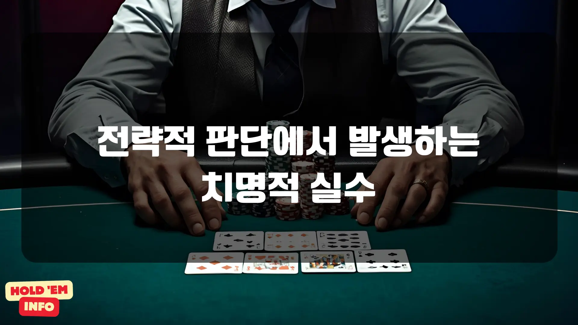 전략적 판단에서 발생하는 치명적 실수